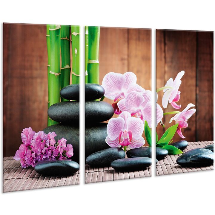 Красива кімнатна модульна картина на полотні Orchid AMD 029, 96х70 см