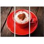 Красива кімнатна модульна картина на полотні Coffee AMD 054, 96х70 см