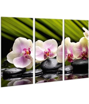 Красива кімнатна модульна картина на полотні Orchid AMD 030, 96х70 см