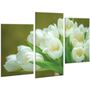 Красива кімнатна модульна картина на полотні Tulips AMD 095, 96х70 см