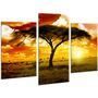 Красивая комнатная модульная картина на холсте Tree AMD 008, 96х70 см