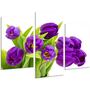 Красива кімнатна модульна картина на полотні Tulips AMD 048, 96х70 см
