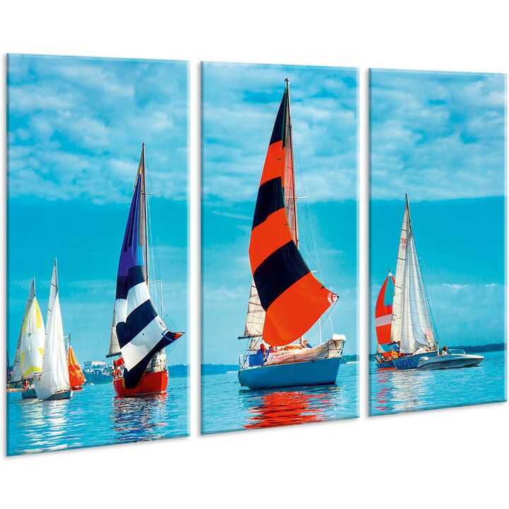 Красива кімнатна модульна картина на полотні Sea AMD 036, 96х70 см