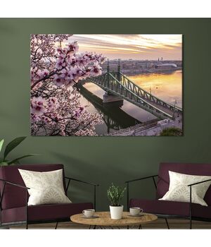 Современная красивая картина в гостиную, спальню, кухню TG299, 80x54 см