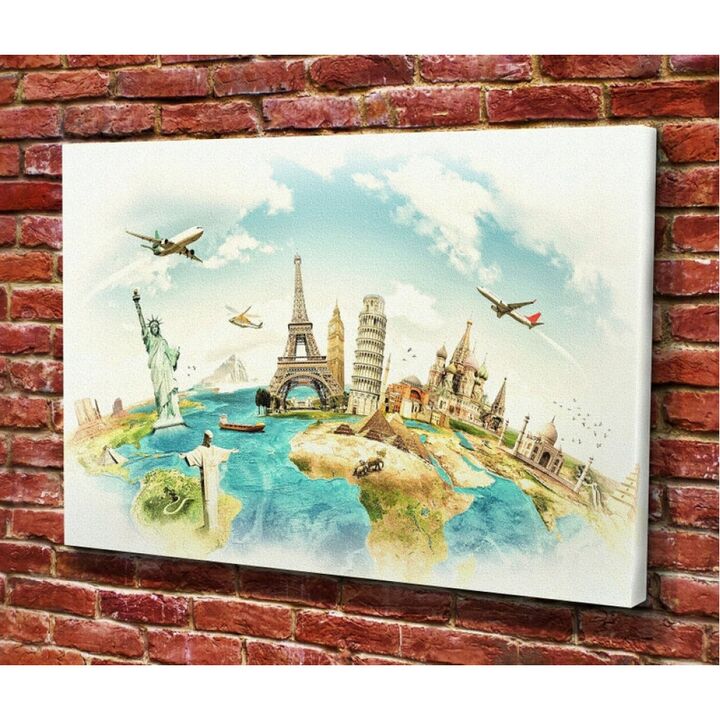 Современная красивая картина в гостиную, спальню, кухню TG164, 80x54 см