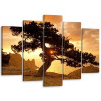 80х125 см, 80494 Красива модульна картина на холсті на стіну