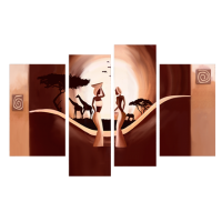 Красивая картина на стену, модульные картины в зал 81325