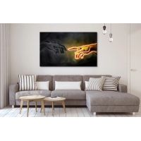 60x100 cм, Руки Интерьерная картина на холсте на стену