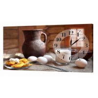 Необычные настенные часы для дома украинского производства ads34380, 30х53 см