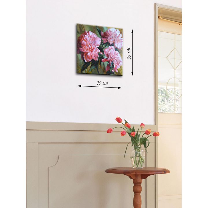 Картины Цветы пионы