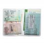 Красивая обложка холдер для паспорта, 5 в 1 Время путешествий