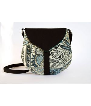 Дизайнерская женская тканевая сумка с принтом Мауна