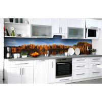 60х200 см, Вінілова наклейка фартух-скіналі на кухню 81050