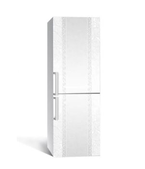60х180 см, Наклейка на холодильник самоклеющаяся виниловая Абстракция