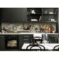 60х200 см, Натюрморт, Наклейка на  кухонный фартук, скинали