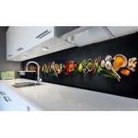 60х200 см, Вінілова наклейка фартух-скіналі на кухню 81002