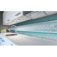 60х200 см, Вінілова наклейка фартух-скіналі на кухню 81006