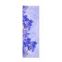 60х180 см, Наклейка на холодильник самоклеющаяся виниловая Синие орхидеи