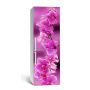 60х180 см, Наклейка на холодильник самоклеющаяся виниловая Ветка орхидеи