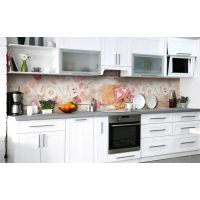 60х200 см, Вінілова наклейка фартух-скіналі на кухню 81018