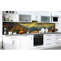 60х200 см, Вінілова наклейка фартух-скіналі на кухню 81038