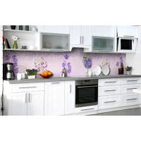 Наклейка вінілова кухонний фартух 60х250 см Дзвіночки