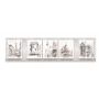 Наклейка вінілова кухонний фартух 65х250 см Картини старого міста