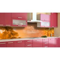 Наклейка вінілова кухонний фартух 60х250 см Мечеть