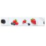 Наклейка вінілова кухонний фартух 60х300 см Соковиті ягоди