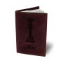Обложка для паспорта BermuD Миссис М01 бордовая (B 01-18Br-01-16)