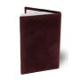 Обложка для паспорта BermuD Миссис М01 бордовая (B 01-18Br-01-16)