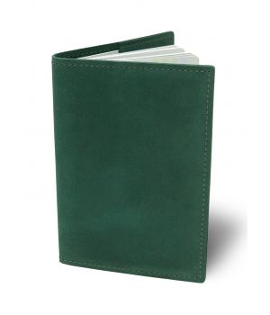 Обкладинка для паспорта BermuD Чистий М01 зелена (B 01-18Z-01-1)