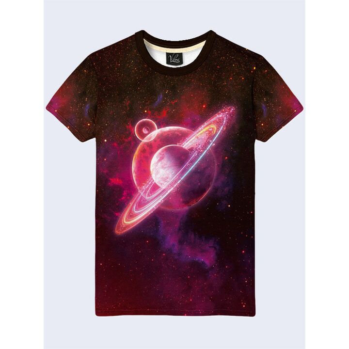 Молодіжна чоловіча 3D Футболка Cosmic explosion