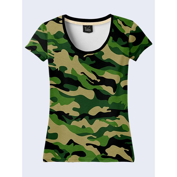 Молодіжна 3D Футболка Camouflage
