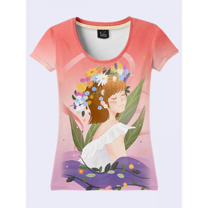 Молодежная 3D Футболка Virgo зодиак