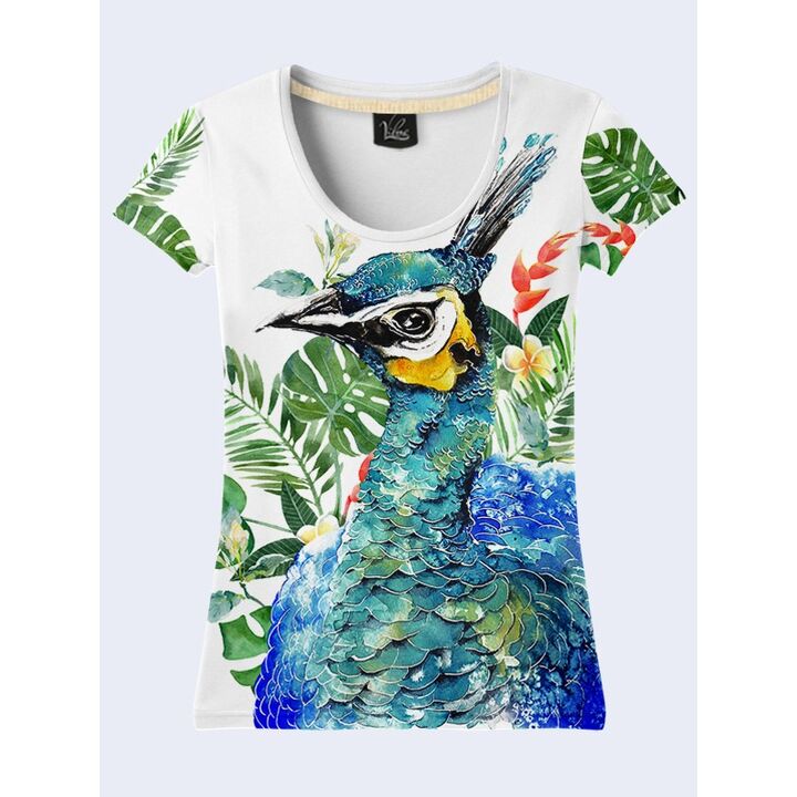 Молодіжна 3D Футболка Peacock