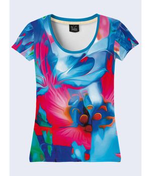 Футболка Flowers art