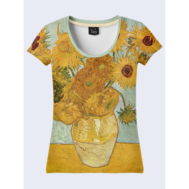 Молодіжна 3D Футболка Sunflowers