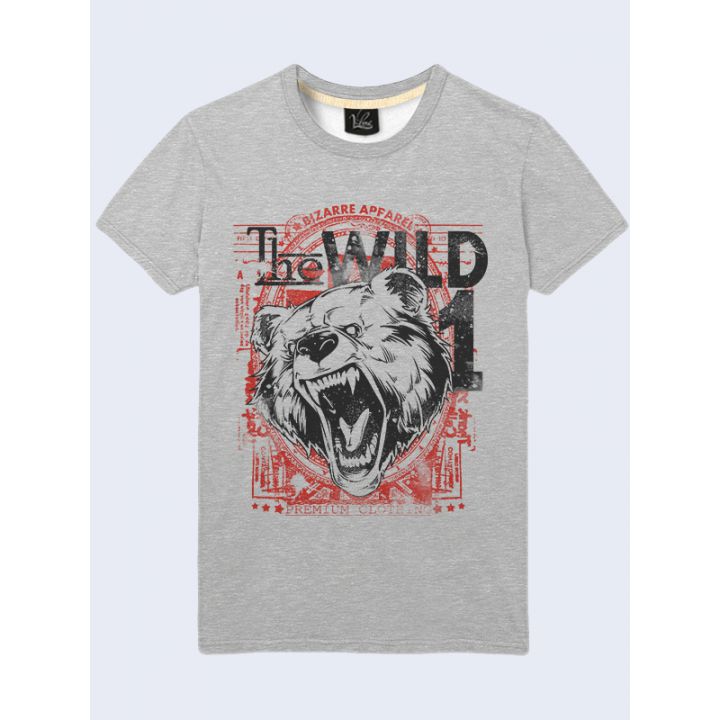 Молодежная мужская Футболка The wild 1