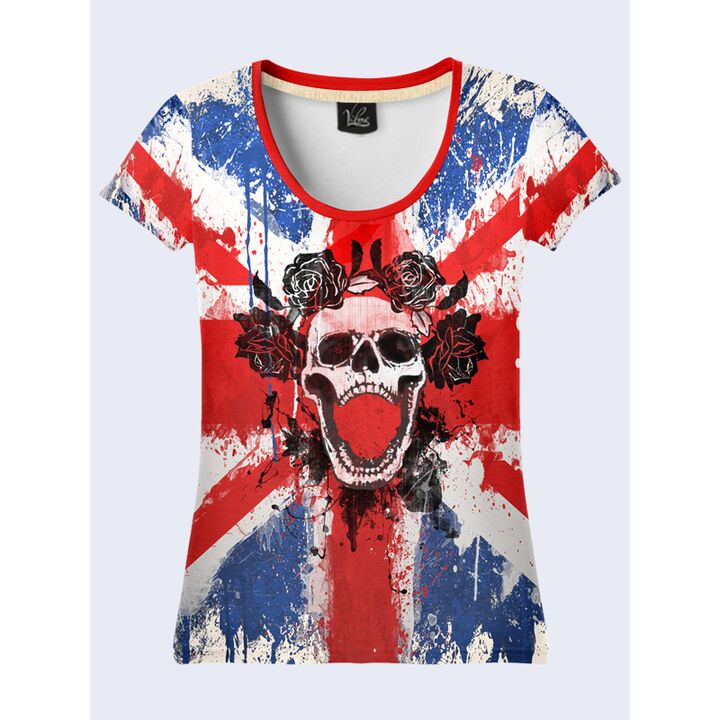 Молодіжна 3D Футболка British skull