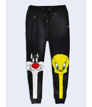Модные женские брюки Looney Tunes