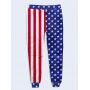 Модные женские брюки Флаг США