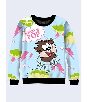 Женский свитшот Taz Looney Tunes