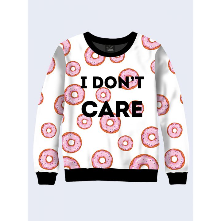 Жіночий світшот I don't care