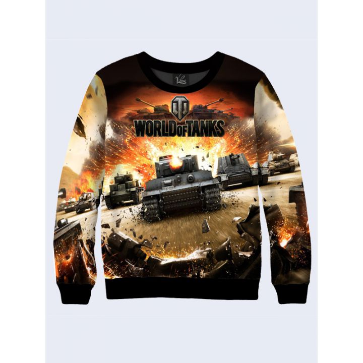 Женский свитшот Компьютерная игра WoT