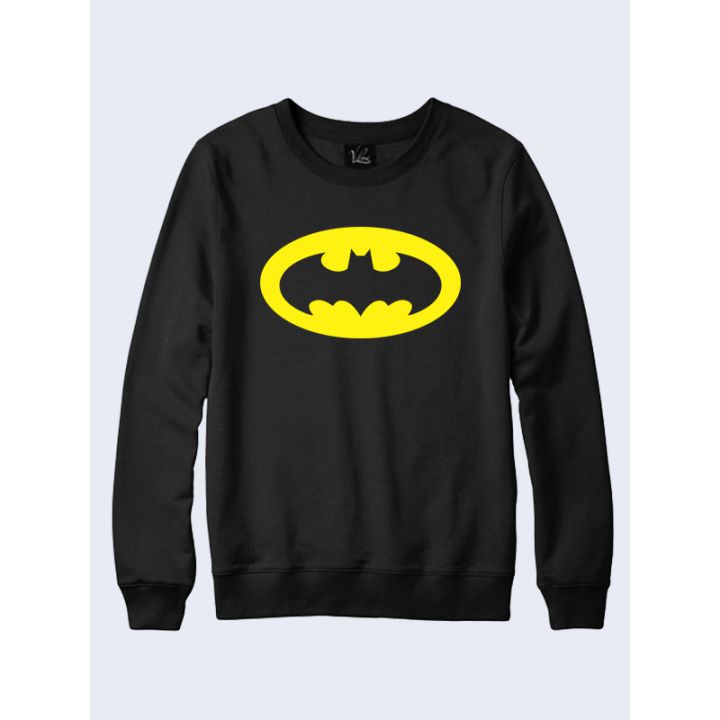 3D Мужской свитшот Batman emblem black