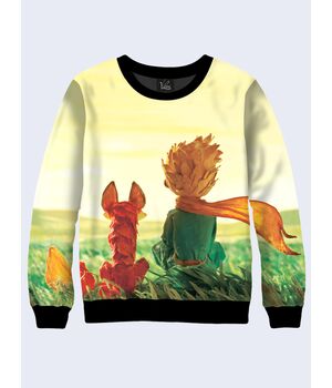 Женский свитшот The Little Prince and Fox