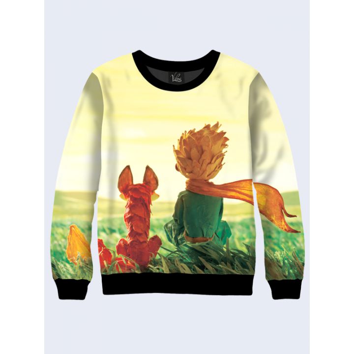 Жіночий світшот The Little Prince and Fox