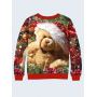 Женский свитшот Christmas bear