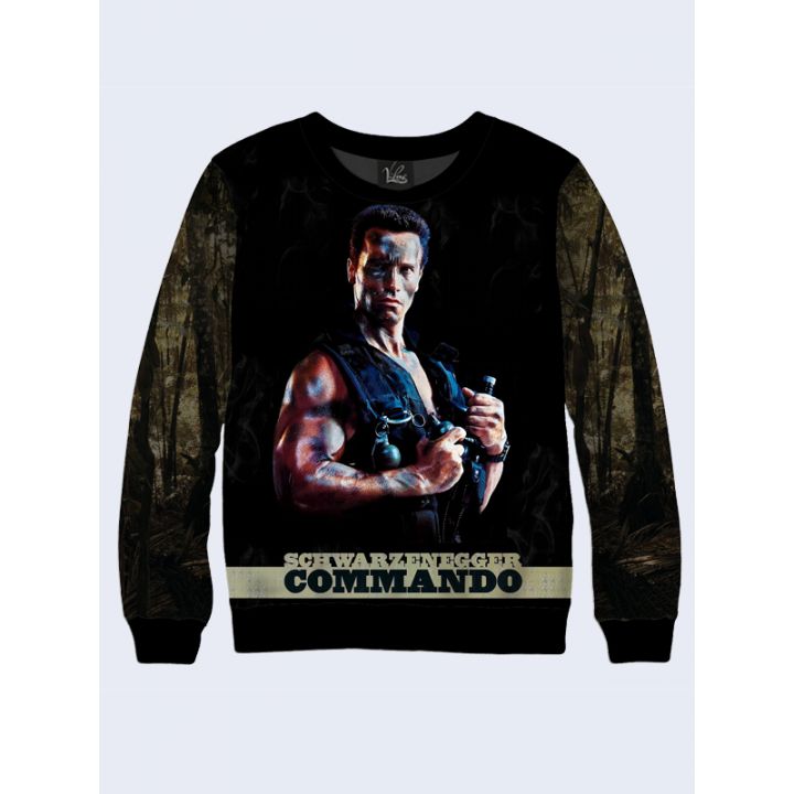 3D Мужской свитшот Commando